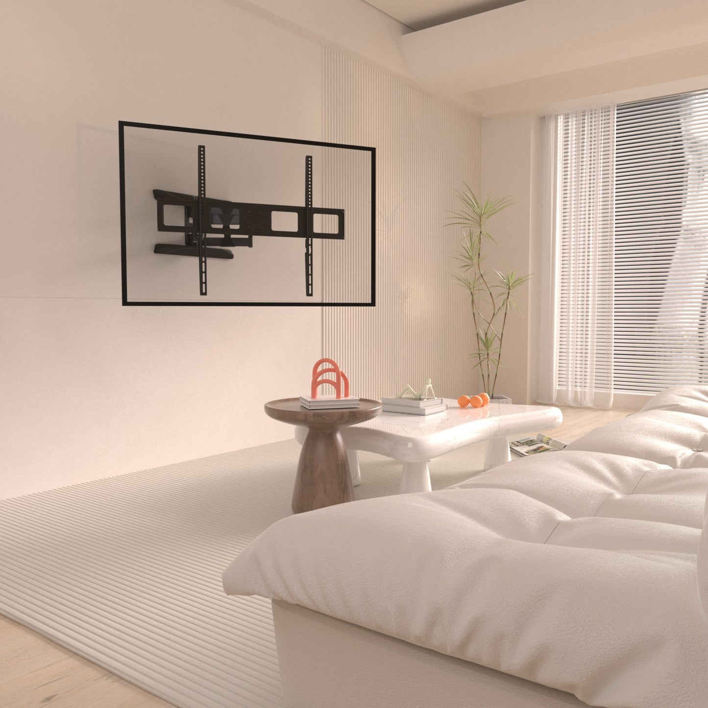 Sterke Uitklapbare TV Beugel – Geschikt voor TV's tot 65 inch