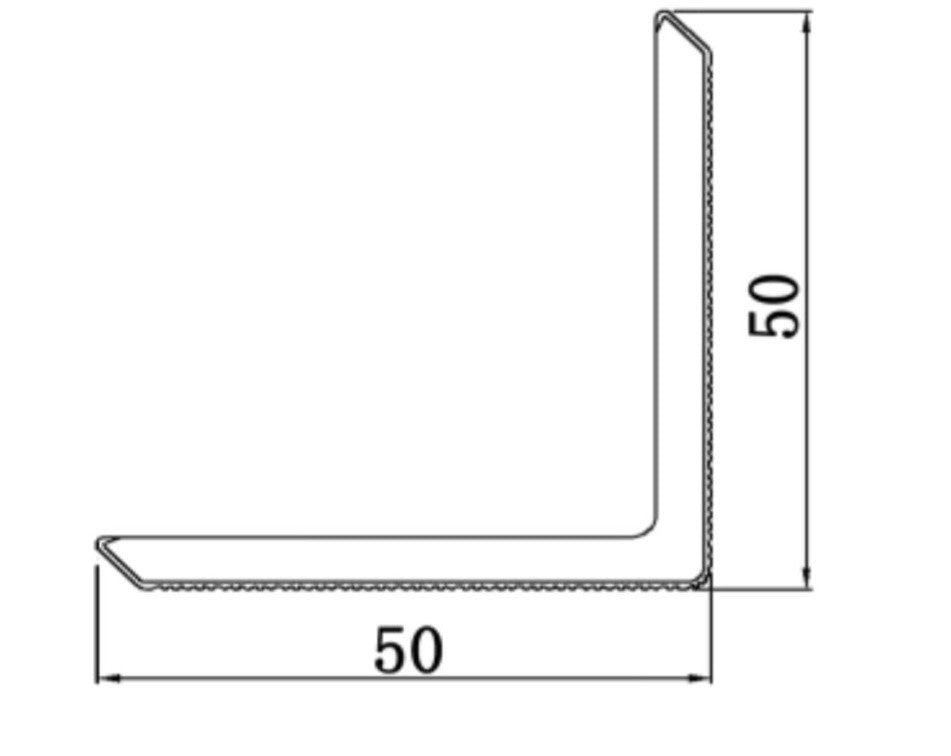 Afwerkprofiel Buitenhoek – Composiet Gevelbekleding – Japandi Beige – 290 cm