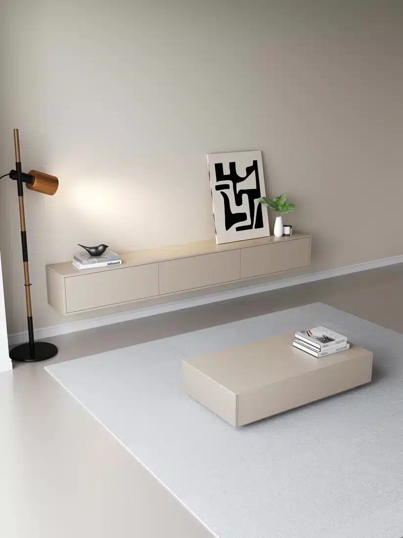 Salontafel URBAN Exclusive met opbergruimte – 120cm x 60cm - Japandi Beige