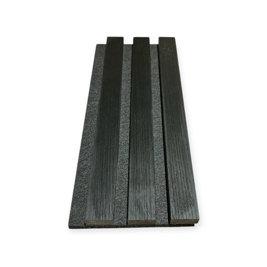 Akupanel Sample - Akoestische wandpanelen – Sample Zwart eiken