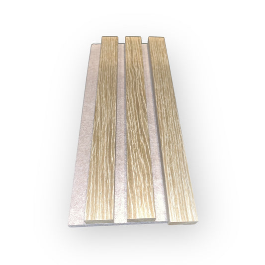 Akupanel Sample - Akoestische wandpanelen – Sample Japandi beige eiken