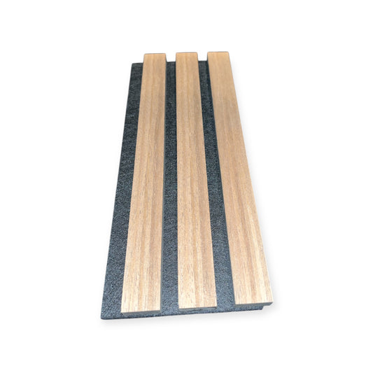 Akupanel Sample - Akoestische wandpanelen – Sample Walnoot eiken