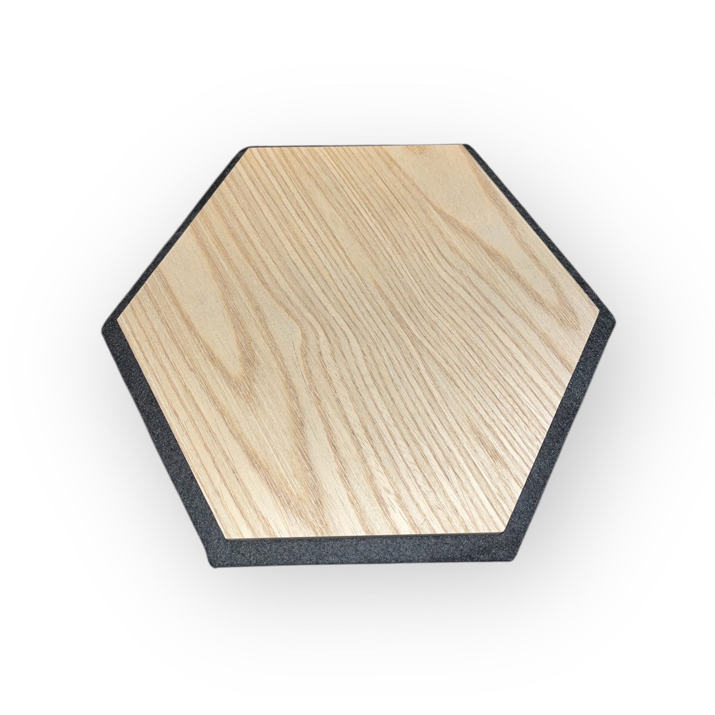 Hexagon Sample - Akoestische wandpanelen – Sample Rustiek eiken