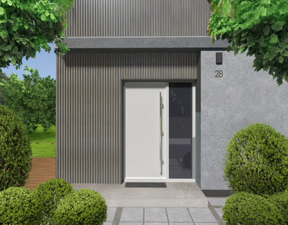 Composiet Gevelbekleding – Grijs Eiken – 3D Nerf – 290 x 22 cm