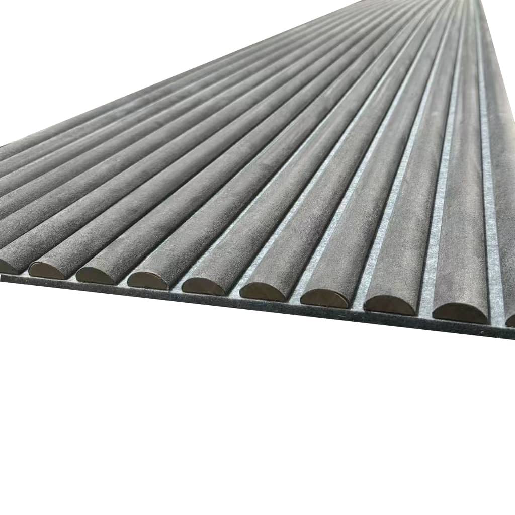 Suède Akoestisch Wandpaneel – Grijs – 280 x 60 cm