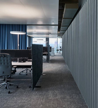 Suède Akoestisch Wandpaneel – Grijs – 280 x 60 cm