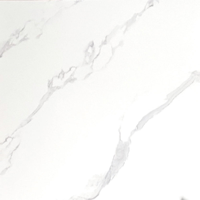 Marmeren wandpaneel plaat - White marble - 280 x 122 x 0.3cm