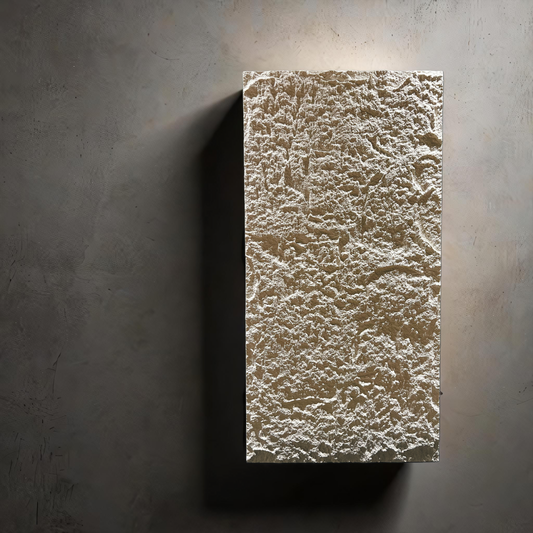 Rockstone 3D wandpaneel Rotswand Pure White 120 x 60cm