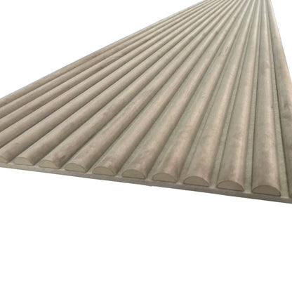 Suède Akoestisch Wandpaneel – Desert Taupe – 280 x 60 cm