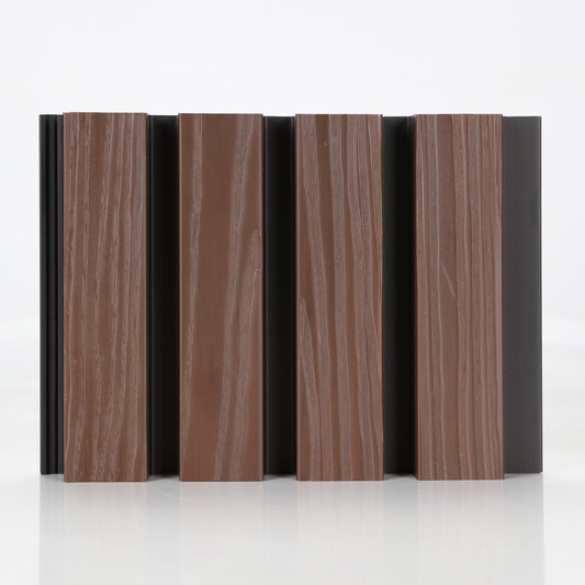 Composiet Gevelbekleding – Walnoot Eiken – 3D Nerf – 290 x 22 cm