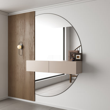 Chic Gangkast 100x26x20 cm – Softclose – Japandi Beige