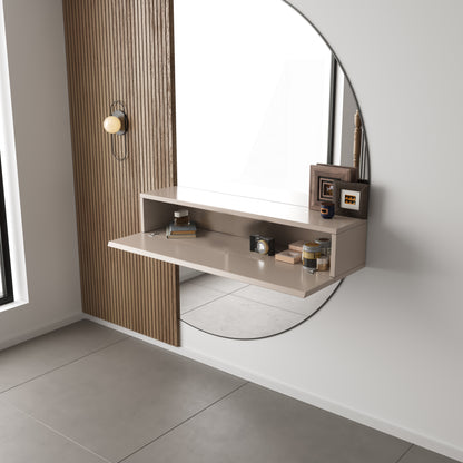 Chic Gangkast 60x26x20 cm – Softclose – Japandi Beige