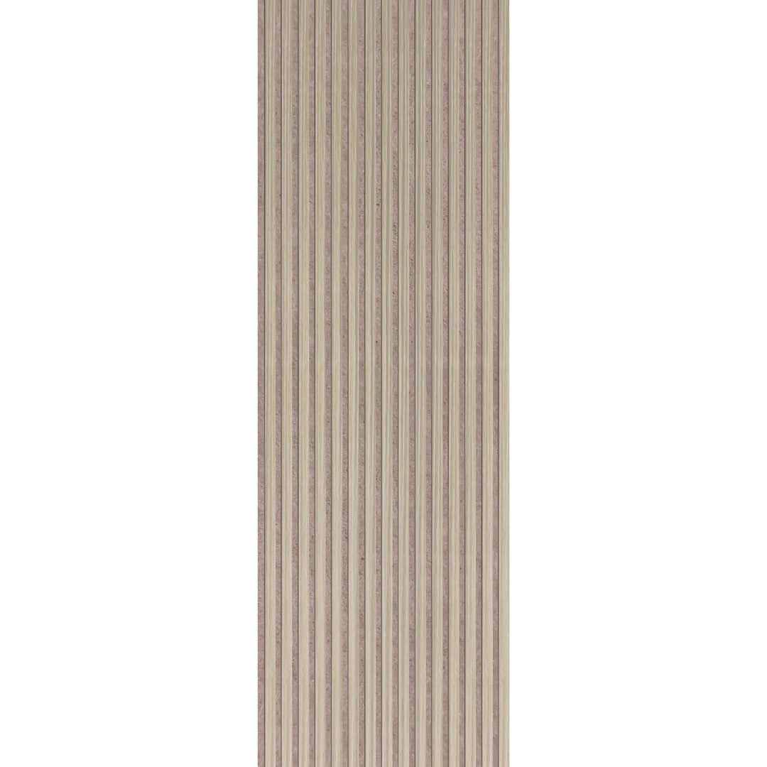 Nieuw! Akoestische wandpanelen - 280 x 60 cm - Beige Eiken met beige vilt - Lattenwand - Akupanel