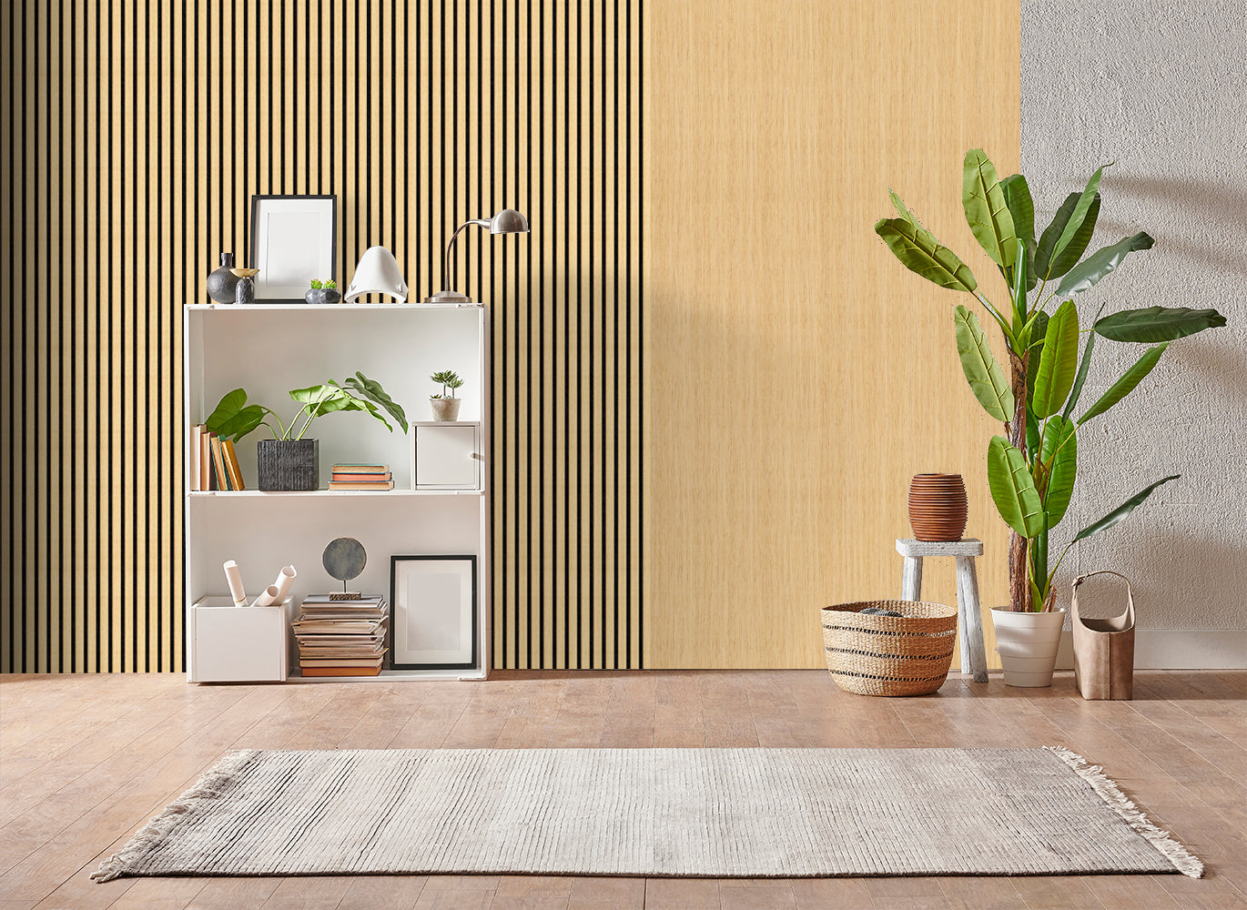 Decor Paneel – Naturel Eiken – Akoestisch Wandpaneel – 280 x 60 cm