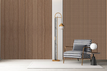 Decor Paneel – Walnoot Eiken – Akoestisch Wandpaneel – 280 x 60 cm