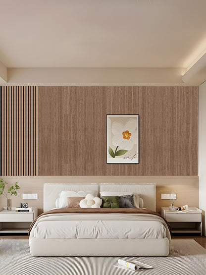 Decor Paneel – Walnoot Eiken – Akoestisch Wandpaneel – 280 x 60 cm