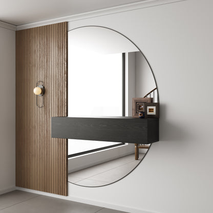 Chic Gangkast 60x26x20 cm – Softclose – Zwart Eiken