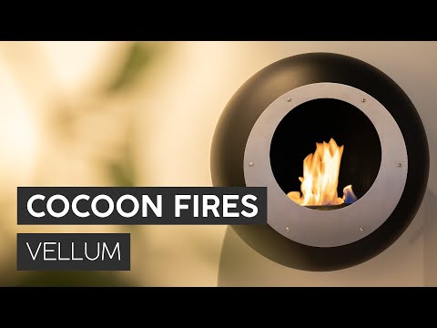 Cocoon Fires Vellum (Zwart)